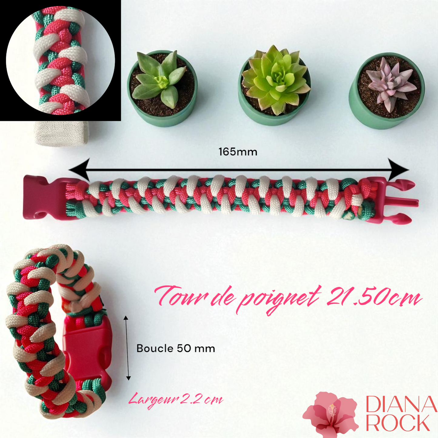 Pulsera de supervivencia