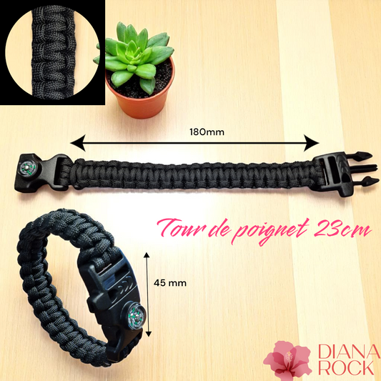 Bracelet de survie