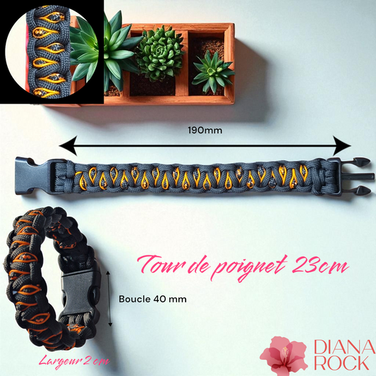Bracelet de survie
