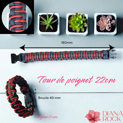 Bracelet de survie